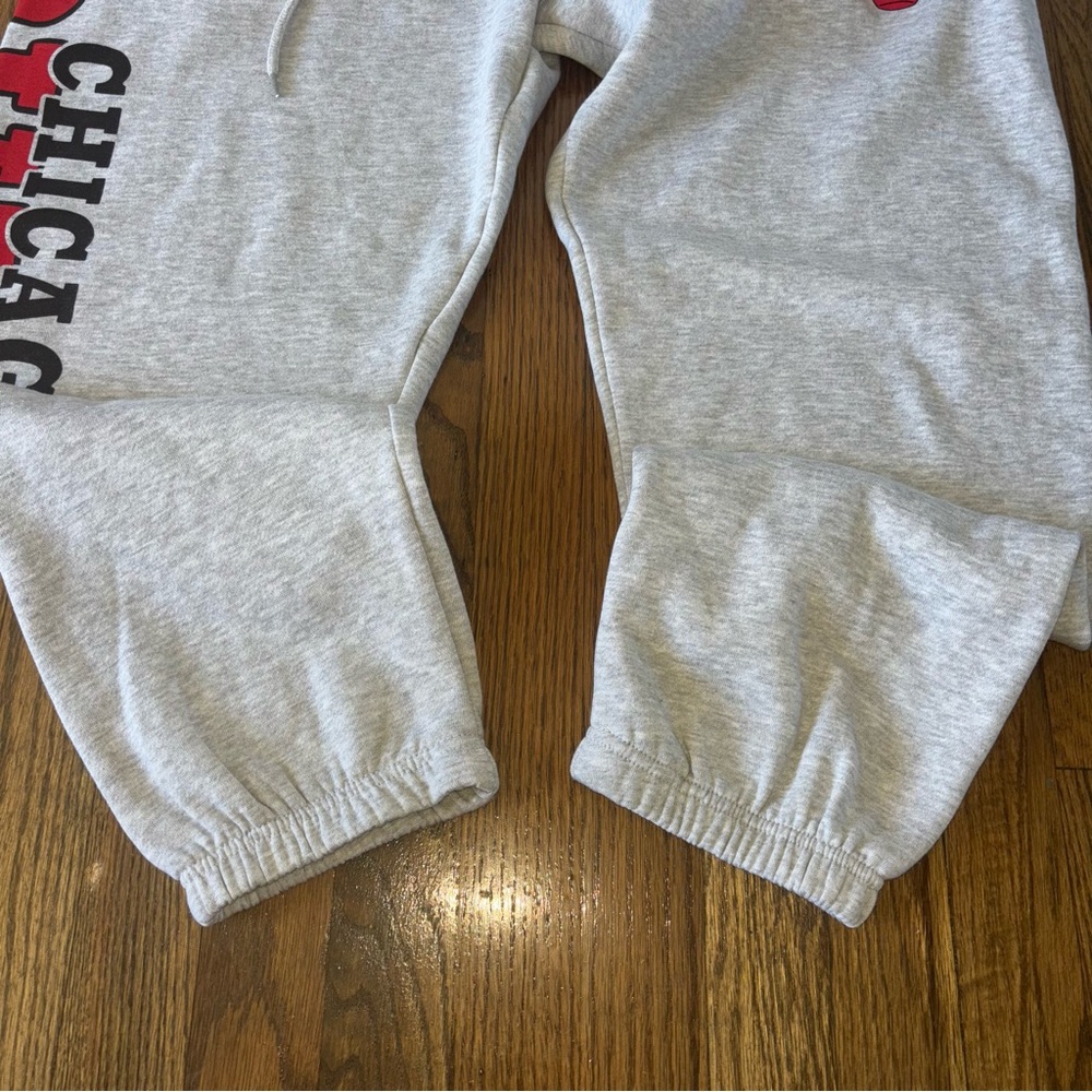Ultra Game Men's NBA Sweatpants Chicago Bulls Logo w/ Pockets Size XL - Picture 8 of 9